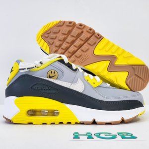 Nike Air Max 90 LTR (GS) Youth Sneaker Shoe Limited Edition Grey DQ0570-001